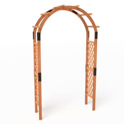 235cm Wooden Garden Arbor Trellis Solid Wood Trellis Climbing Plants