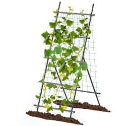 190 cm Tall Garden Trellis Vertical Plant Support Stand w/ Netting