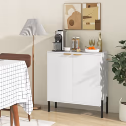 2-Door Buffet Cabinet Sideboard Cabinet Modern Kitchen Storage Cabinet
