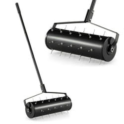 53cm Manual Lawn Aerator Garden Heavy Duty Rolling Aerator Lawn Tool