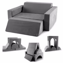 8 Piece Kids Modular Play Sofa Toddler Creative Couch Convertible Foam Sofa