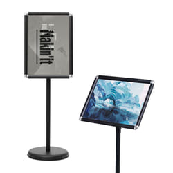 A3 Poster Frame Stand Presentation Stand with Adjustable Height-Black