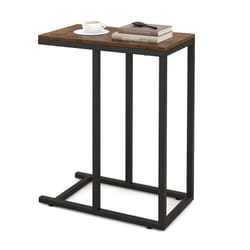 C-Shaped End Table for Couch and Bed 64 CM High Sofa Side Table