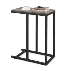 C-Shaped End Table for Couch and Bed 64 CM High Sofa Side Table