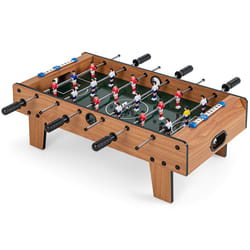 Game Room Size Football Table Space Saving Table Football-Natural