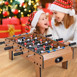 Game Room Size Football Table Space Saving Table Football-Natural