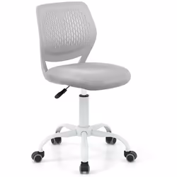Kids Desk Chair Ergonomic Adjustable Children Study Chair-Grey