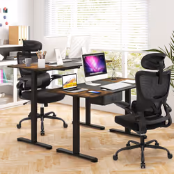 Mesh Office Chair Ergonomic Computer Desk Chair Lumbar Support