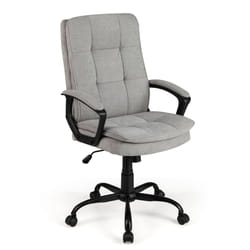 Height-adjustable Office Chair Ergonomic Computer Chair-Grey