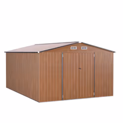 426 cm x 300 cm Outdoor Storage Shed Large Garden Tool House