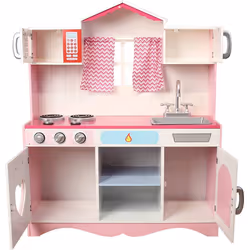 MCC Wooden Play Kitchen | Pink