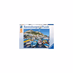 Ravensburger Colorful Marina 500 Piece Jigsaw Puzzle for Adults - Every Piece is Unique  Softclick Technology Means Pieces Fit Together Perfectly
