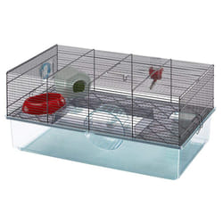 Ferplast Favola Large Hamster Cage Includes Free Water Bottle  Exercise Wheel  Food Dish & Hamster Hide-Out Measures 23.6L x 14.4W x 11.8H-Inches & In