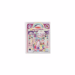 Melissa & Doug Puffy Sticker Activity Book: Day of Glamour - 196 Reusable Stickers