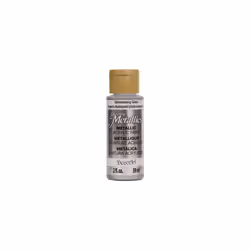 DecoArt Americana Acrylic Metallic Paint, Shimmering Silver