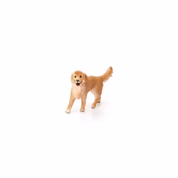 SCHLEICH Farm World Golden Retriever Female Educational Figurine for Kids Ages 3-8
