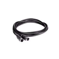 Hosa Technology MID-301BK audio cable 0.3 m DIN (5-pin) Black