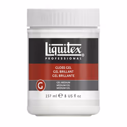 Liquitex Professional Gloss Gel Medium - 237 ml, Transparent