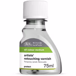 Winsor Newton Professional Artists Retouching Varnish 75ml 25oz Bottle