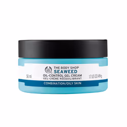The Body Shop Seaweed Oil-Control Gel Cream - For Combination & Oily Skin - Hydrates Balances & Mattifies - Vegan - 1.7 oz