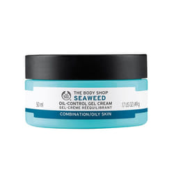 The Body Shop Seaweed Oil-Control Gel Cream - For Combination & Oily Skin - Hydrates  Balances & Mattifies - Vegan - 1.7 oz