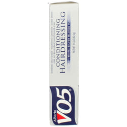 Alberto VO5 VO5 Conditioning Hairdressing - For Gray  White  and Silver Blonde Hair - 1.5 Oz - Soothes and Smoothes Split Ends  Flyaways and Ads Shine