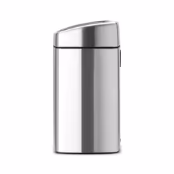 Brabantia Rectangular Touch Bin, 10 L - Fingerprint Proof Matt Steel