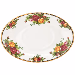 Royal Albert Old Country Roses Gravy Boat Stand  6  Multi