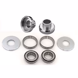 Chrome Neck Cups Cup Set Timken Bearings Kit Harley Chopper Bobber Cus