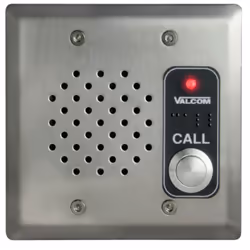 Valcom VIP-172AL-VRSS, Speaker module, Black, Stainless steel, Stainless steel, 0 - 40 °C, 0 - 85%, 114.3 mm