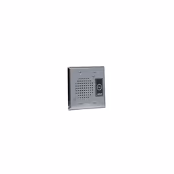 Valcom IP INTERCOM, FLUSH MT, Speaker module, Black, Stainless steel, Stainless steel, 0 - 40 °C, 0 - 85%, 114.3 mm