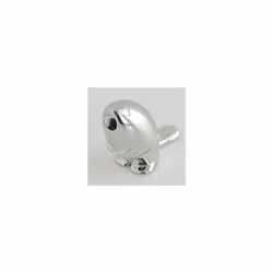 Alessi | Kastor RT02 - Design Pencil Sharpener  Chromed Zamak  Mirror Polished