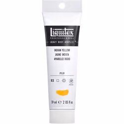 Liquitex Heavy Body Acrylic Paint 59ml Tube Indian Yellow Series 2