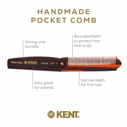 Brushes Handmade Combs Large Folding Pocket Comb for Men