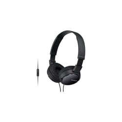 Sony MDR-ZX110AP Overhead Headphones with In-Line Control - Black
