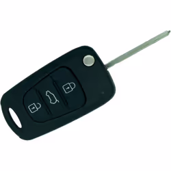 Fits Hyundai I20 I30 3 Button Key Fob Remote Case Shell with KI-7 Blade Repair