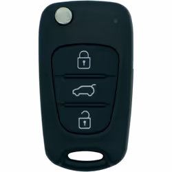 Fits Hyundai I20 I30 3 Button Key Fob Remote Case Shell with KI-7 Blade Repair