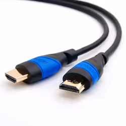 KabelDirekt 799422537965 HDMI cable 2 m HDMI Type A (Standard) Black, Blue