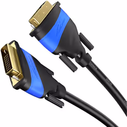 KabelDirekt â 2m Dual-Link DVI Cable (DVI-D 24+1, 1080p Full HD 3D) TOP Series