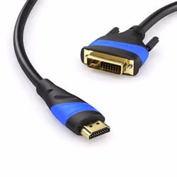 KabelDirekt 799422539389 video cable adapter 1.5 m HDMI Type A (Standard) DVI-D Black