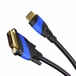 KabelDirekt 799422539402, 6 m, HDMI Type A (Standard), DVI-D, Male, Male, Straight