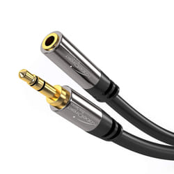 KabelDirekt 799422539631 audio cable 3 m 3.5mm Black