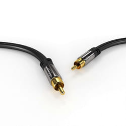 KabelDirekt 799422539815 audio cable 5 m RCA Black