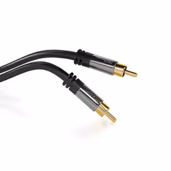 KabelDirekt 799422539815 audio cable 5 m RCA Black