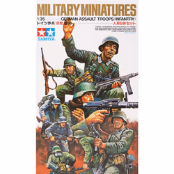 Tamiya Models German Infantry Assault Troops Model Kit