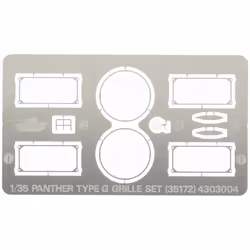 35172 1/35 Panther G Grills by Tamiya