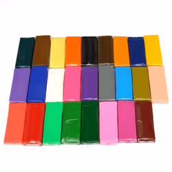 H&S 650g 26 Colours Oven Bake Polymer Clay Block Modelling Sculpey Tool set