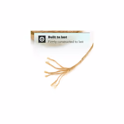 Natural Jute Twine String â 2 Reels x 3mm Thick Strong Natural Garden Rope Roll - 6 Ply & 300 Ft Brown String for Crafts
