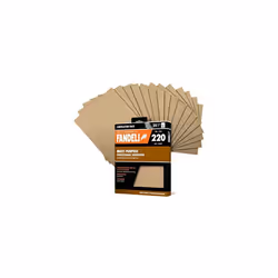 MultiPurpose Sandpaper 220 Grit 25 Sheets of 23 x 28 cm Metal and Wood Sandpaper Wall Sandpaper Hand Sanding Orbital Sanders