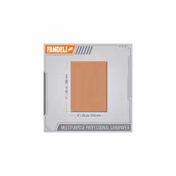 MultiPurpose Sandpaper 220 Grit 25 Sheets of 23 x 28 cm Metal and Wood Sandpaper Wall Sandpaper Hand Sanding Orbital Sanders